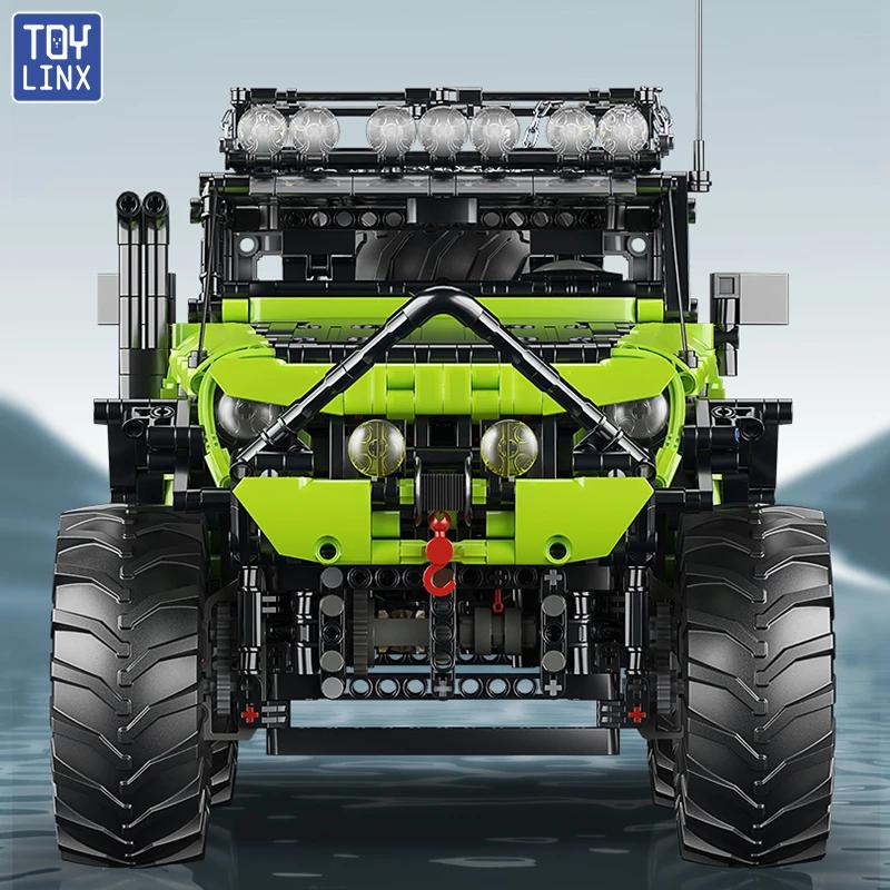 TOYLYNX DIY Moc Внедорожник Строительные Блоки 1:8 Моделей Гоночных Машин Игрушки Подарок Дети Взрослые День Рождения Рождество Подарочный Набор