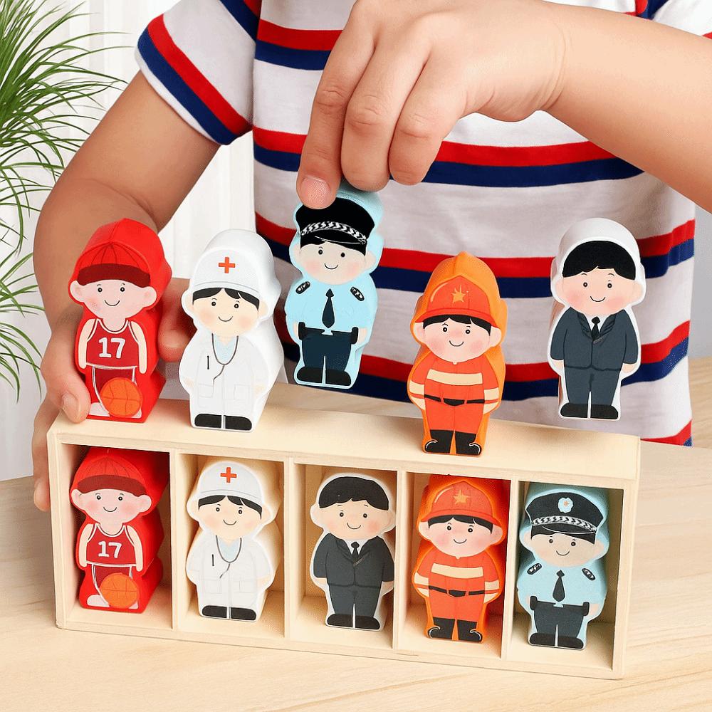Early Educational Character Puzzle Game Matching Game Reasoning Thinking Puzzle Toy  Children