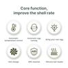 52 Eggs Incubator with Automatic Egg Turning Humidity Control Temperature Display Dual Power Supply and Egg Candler Light Cozy Incubator