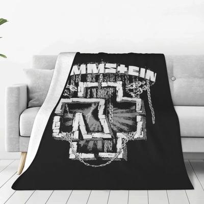 R-Rammstein музыкальные фланелевые одеяла тяжелый металл рок теплые мягкие постельные принадлежности пледы для гостиной кемпинг покрывало диван-кровать
