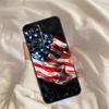 Чехол Флаг США для Realme C55 C71 C75 C61 C53 C33 C63 C51 C65 C67 11 12 13 14 15 Pro Plus GT6 GT7 Pro
