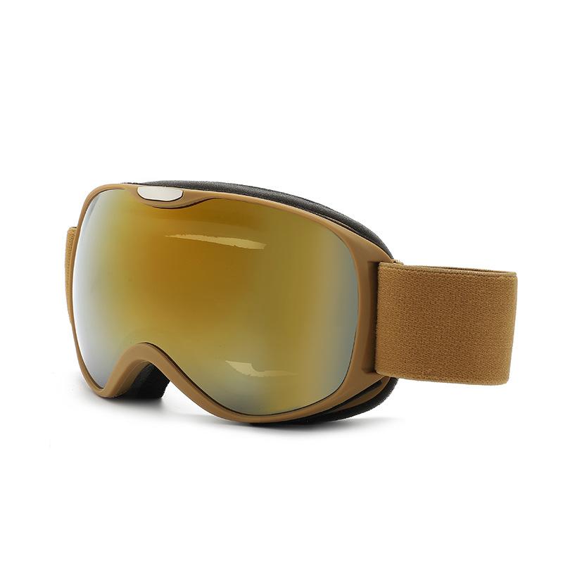 Spherical ski goggles myopia youth skiing double-layer anti-fog goggles children's glasses