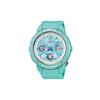 Серия CASIO BABY-G водонепроницаемость 100 метров кварцевый механизм полимерный ремешок японские и корейские часы женские часы синий циферблат BGA-150F-3A