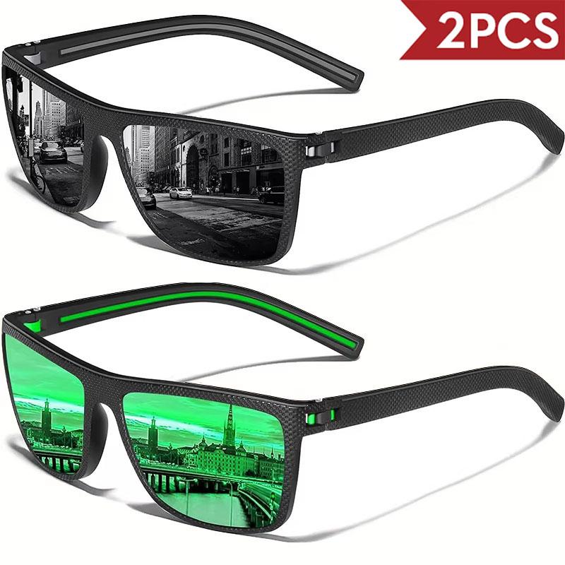 3 шт. Удивительные мужские поляризационные солнцезащитные очки Унисекс Очки UV400 Очки для рыбалки Очки для активного отдыха для вождения, рыбалки, велоспорта