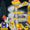 Игрушки Парковка Электрическая Рельсовая Машинка Парковка DIY Собранная Трасса Инерционная Машинка Инженерная Мини-Машина Игрушка Мальчики Дети День Рождения Подарок