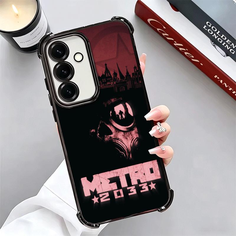 Мягкий чехол для телефона Metro 2033 для Samsung A17 A27 A07 A37 A57 A16 A56 A15 A55 A14 A54 A13 A53 A26 A36 A25 A35 A24 A34 A23 A33
