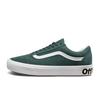 ComfyCush Old Skool 'Green White' Men's VN0A3WMAVWX