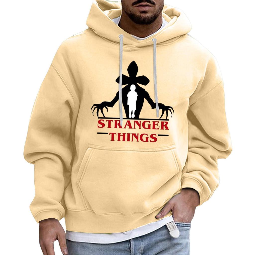 Мужской Спортивный Повседневный С Длинными Рукавами С Карманом Капюшон Толстовка