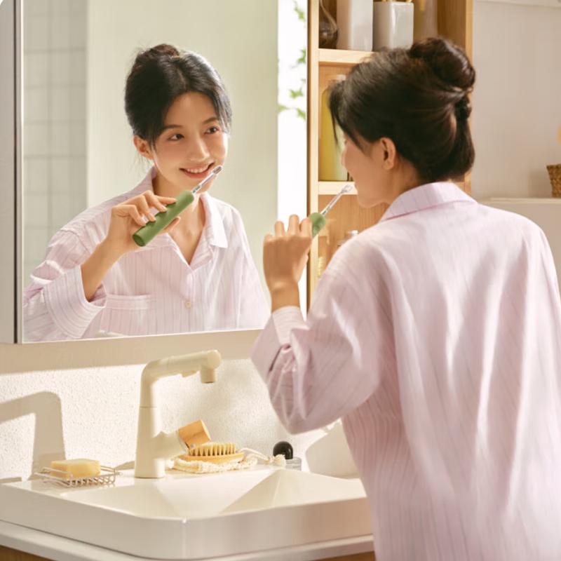 Laifen Звуковая электрическая зубная щетка нового поколения - Подарочный набор «Зеленый цвет весенних гор»