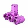 4Pcs Aluminum Tire Valve Stem Caps - Dustproof Waterproof Covers for Cars Motorcycles Trucks Wheel Hub Valve Core Protectors Stem Caps1