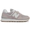 New Balance 574 Женские кроссовки Logwood коричнево-белые WL574PA2