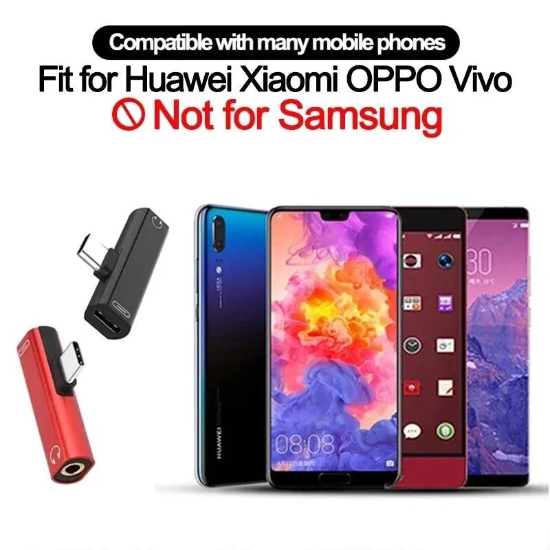 Переходник с Type-C на 3,5 мм Jack Кабель-адаптер для наушников Аудио Кабель Type USB C на 3,5 мм Наушники Aux Кабель Конвертер-адаптер Type C