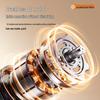Dual-Head Desktop Fan: Five-Speed, High Airflow, Independent Control, Long Battery Life for Office & Home Use