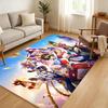 Saint Seiya Floor Mat Soft Thickened Absorbent Non-Slip Bedroom Living Room Door Mat Home Decor Flannel Rugs