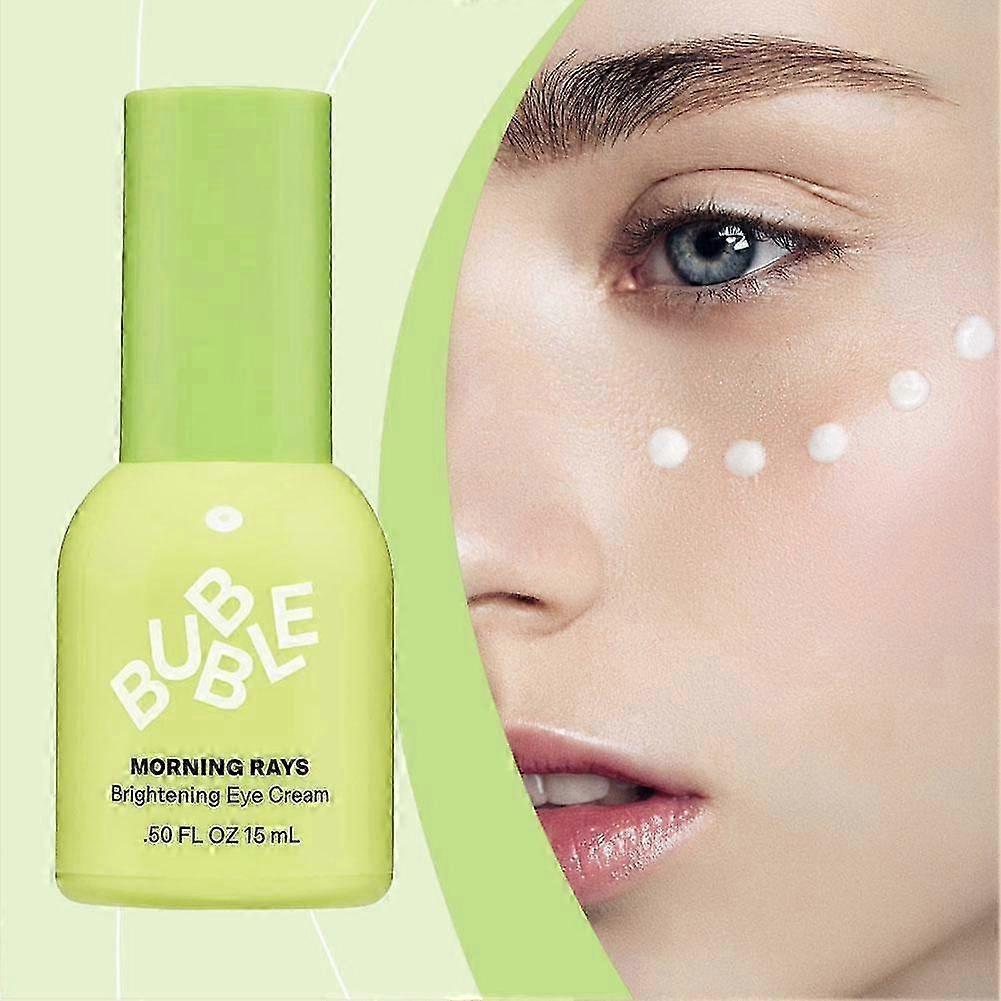 Cujmh Brightening Eye Cream 15ml Vitamin Infused Anti-Wrinkle Dark Circle Treatment