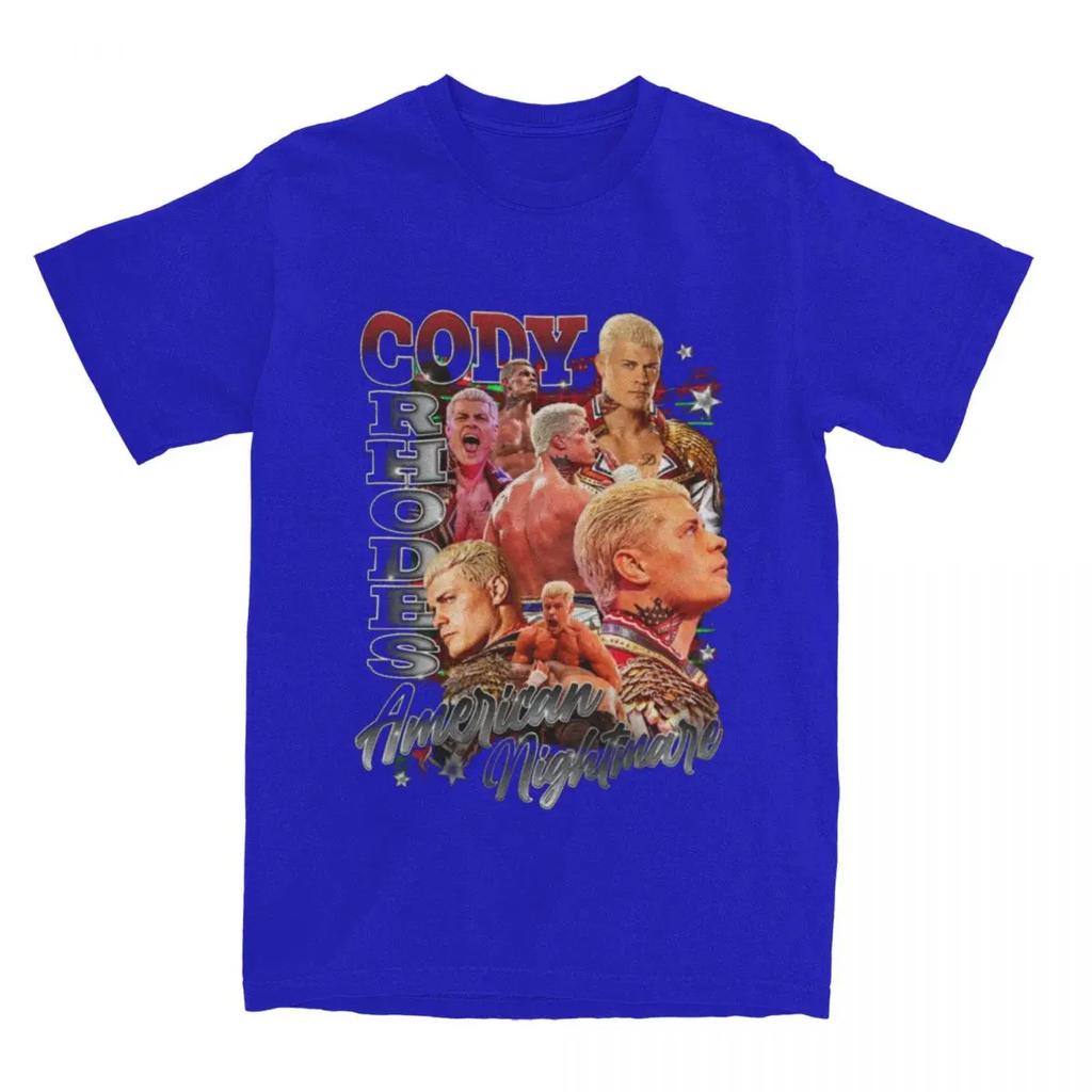 Новинка Американский кошмар Коди Роудс футболки мужские женские Pure USA Wrestler футболка идея для подарка одежда