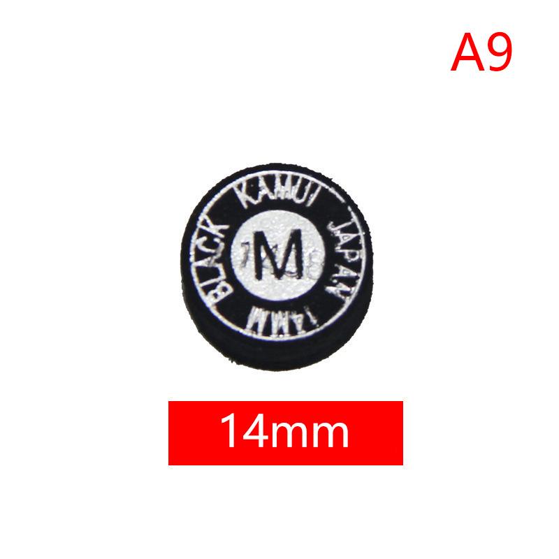 Kamui Tips 11/14Mm Japan Billiard Carom Pool Cue Tips Billiard Cue Stick Tips HMS Hm Ss Hardness Snooker Billiard Accessories