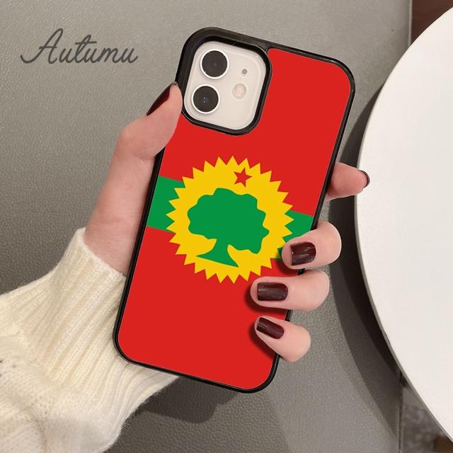 Чехол для телефона с флагом Сомали Оромо Оромия для iPhone 11 12 13 14 Pro Max mini X XR XS SE 2020 5 6S 7 8 Plus