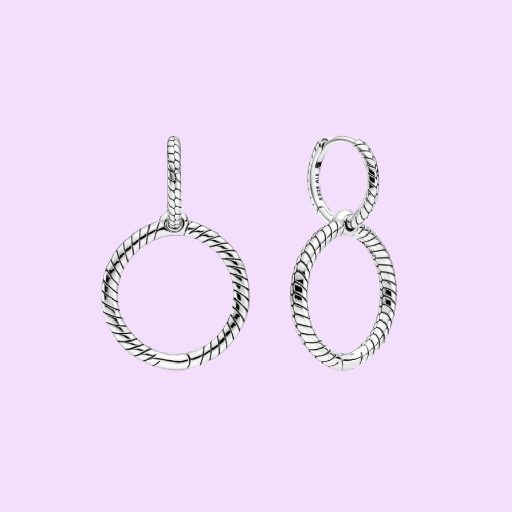 Стерлинговая серьга-пусета в форме сердца для женщин, подарки на день рождения, ювелирные изделия, с тканевым мешочком