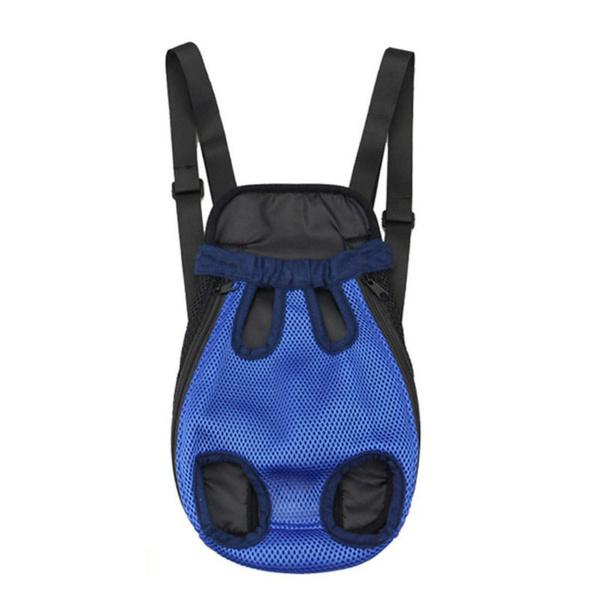 Рюкзак-переноска для домашних животных Регулируемый передний рюкзак для переноски домашних животных для кошек и собак Дорожная сумка на ножках для путешествий Походы Кемпинг для маленьких собак Кошки Щенки