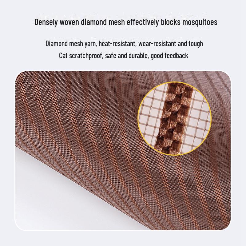 Магнитная антимоскитная штора на дверь King Kong Mesh – самоклеящаяся летняя штора на липучке