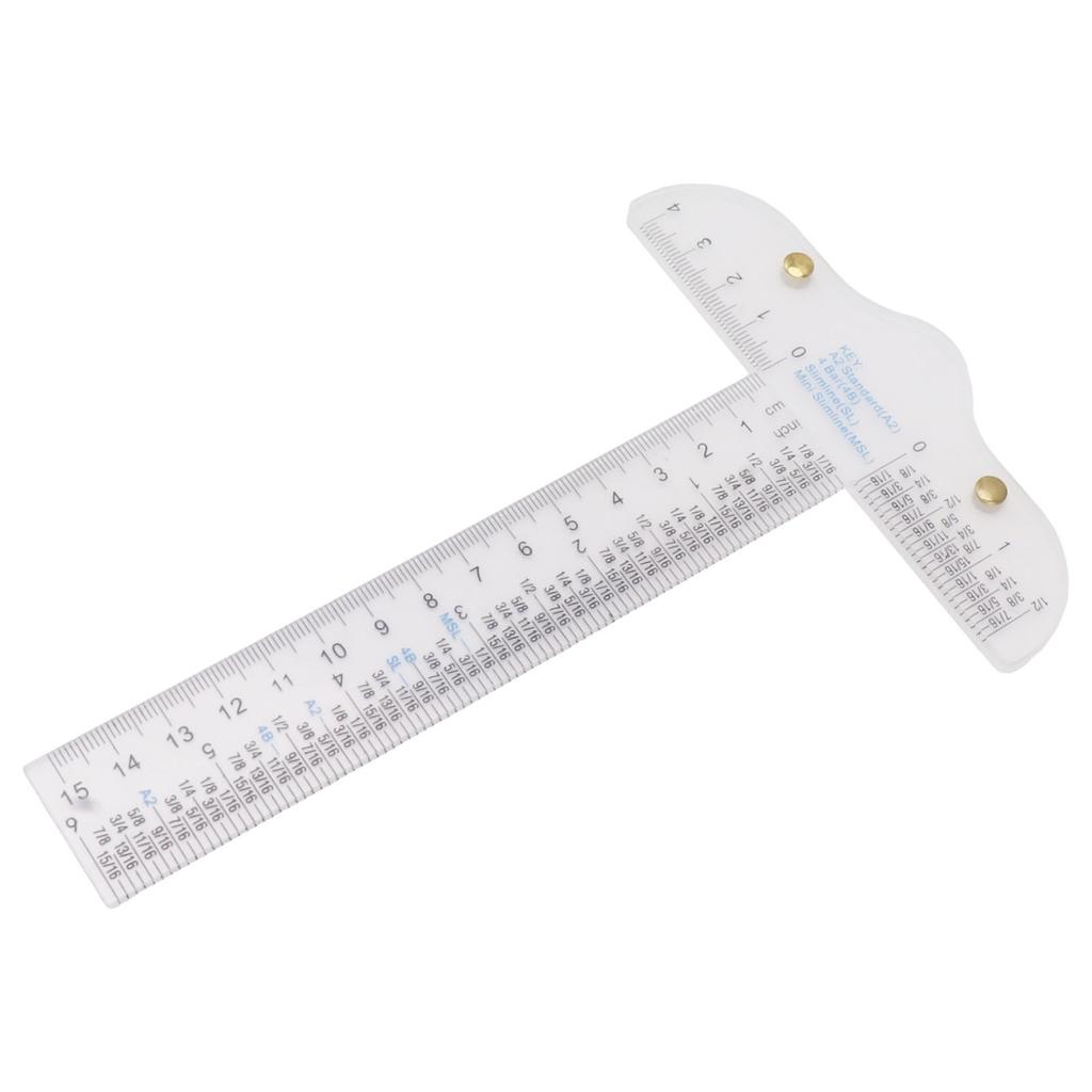 T Square Ruler Acrylic Transparent Accurate Widely Used T Ruler for Crafting Art Framing