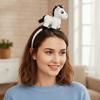 Pony Horse Headband Cartoon New Year Headpiece Funny 2026 New Year Headband  Party Decoration