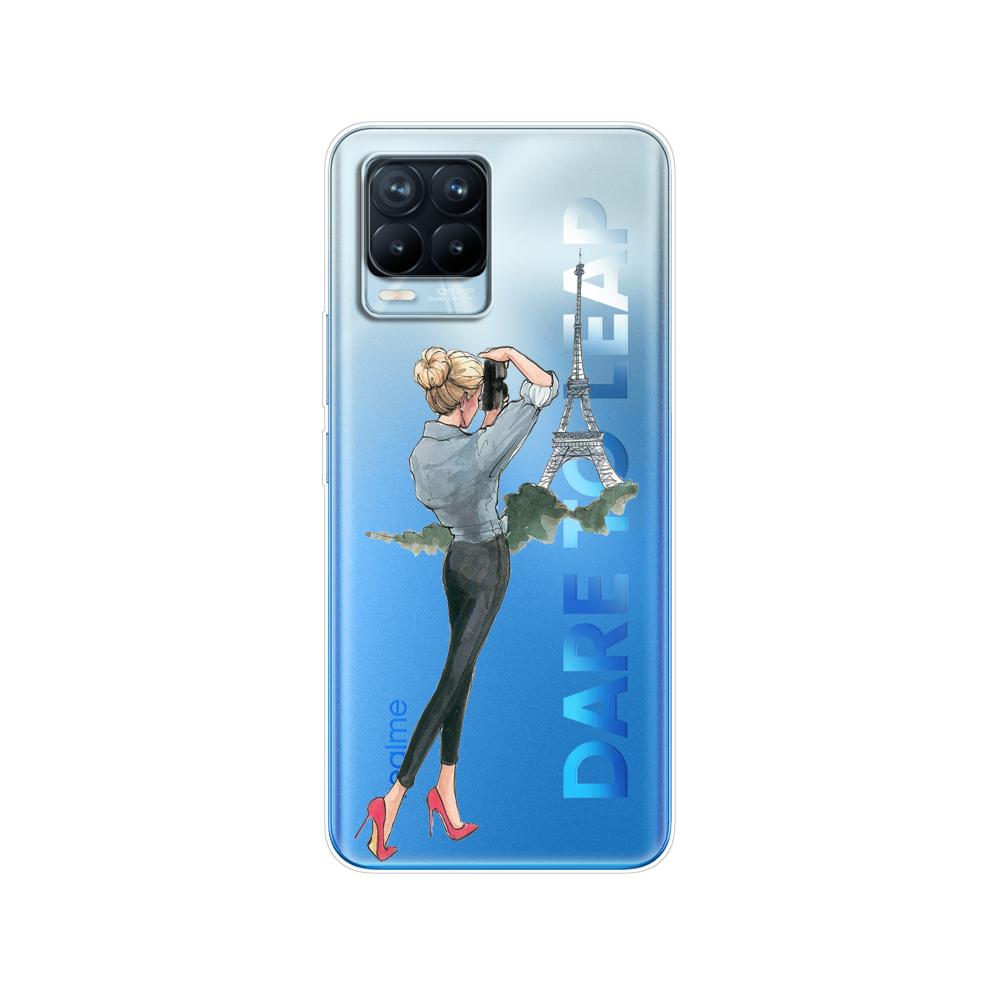 Чехол для Realme 8, 6,4 дюйма, мягкий силиконовый чехол из ТПУ для Realme 8 Pro OPPO Realme8 4G RMX3085, чехол для телефона, чехол, чехол-бампер, сумка