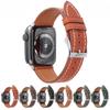 Подходит для ремешка часов Iwatch 1234567 Поколения с натуральной кожей теленка Высококачественный ремешок для часов с пряжкой-булавкой