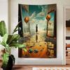 Surrealism Famous By SSalvador DDali Colorful Tapestry Wall Hanging Hanging Tarot Hippie Wall Rugs Dorm Art Home Decor