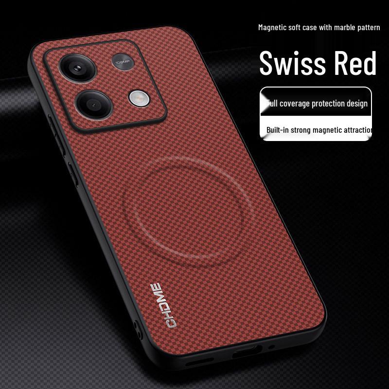 Чехол-книжка с магнитной застежкой и текстурированным дизайном для Redmi Note 13 Pro, противоударный, с полным покрытием