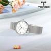 TORSO T41MS Классические кварцевые часы для пары Унисекс Металлические часы