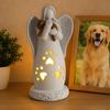 Pet Memorial Lamp Cat Dog Electronic Candle Souvenir Kitten Puppy Dogs Memory Lamps Pets Cats Dog Tombstone Memories Supplies