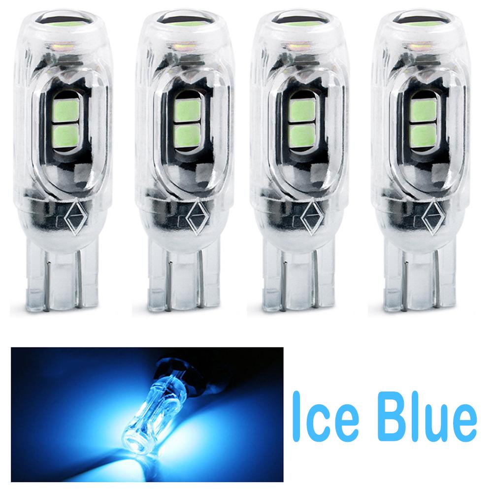 4 ШТ. T10 Автомобильный Мотоциклетный Указатель поворота Светодиодный Сигнал Canbus 5SMD Маяк Габаритный свет Дневной свет для чтения Подсветка номерного знака
