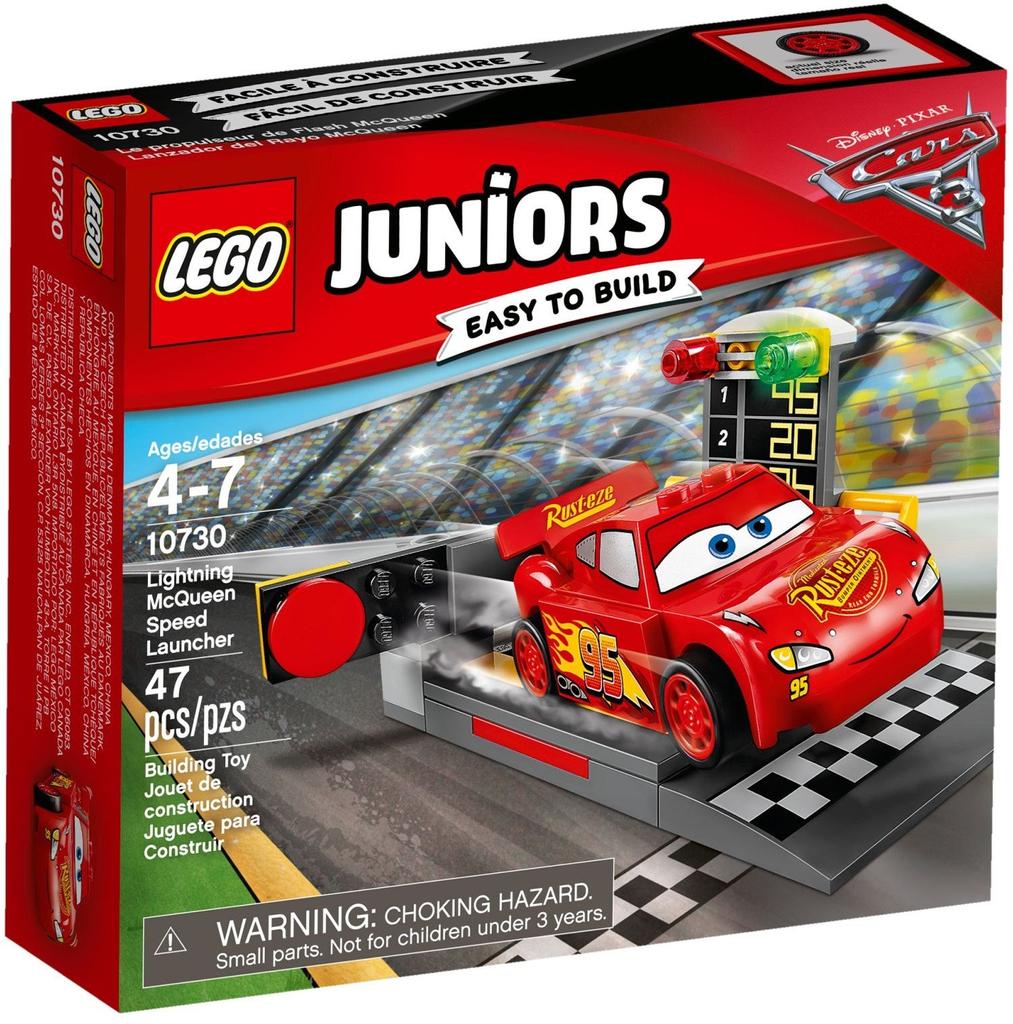 LEGO Juniors Lightning McQueen Speed Launcher 10730 Производственный комплект