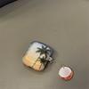Semi-transparent Coconut Tree Is Suitable for AirPods 1 Generation Earphone Case Airpodspro1/1 Bluetooth Case 1st Generation