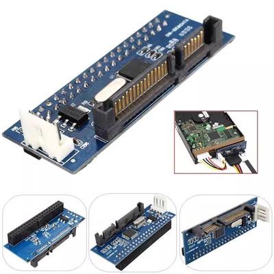 1 Комплект Конвертер Жесткого Диска 3.5 дюйма IDE в SATA Адаптер PATA IDE 40-контактный в SATA 22-контактный Разъем Жесткого Диска С Кабелем Адаптер IDE в SATA