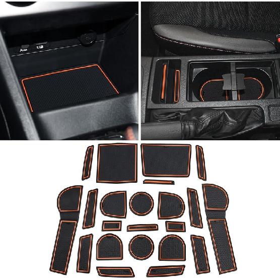 Auovo Вкладыши в подстаканники Ert Совместимы с Subaru Crosstrek 2013-2017 и Subaru Impreza 2012-2016 Аксессуары Коврики в салон на дверь и центральную консоль