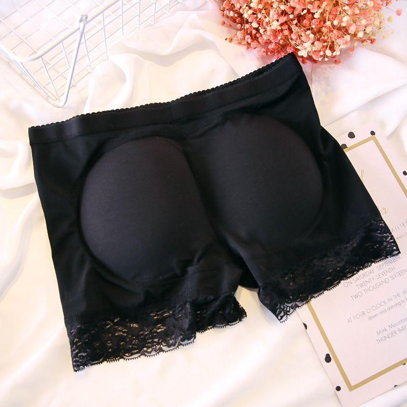 Padded Lace Butt Lifter Shapewear Panties Shaper Pants Woman Fake Ass Underwear Buttock Shaper