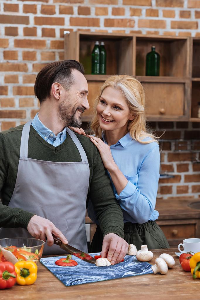 Szklana Płyta Deska Do Krojenia 52X40 Marmur