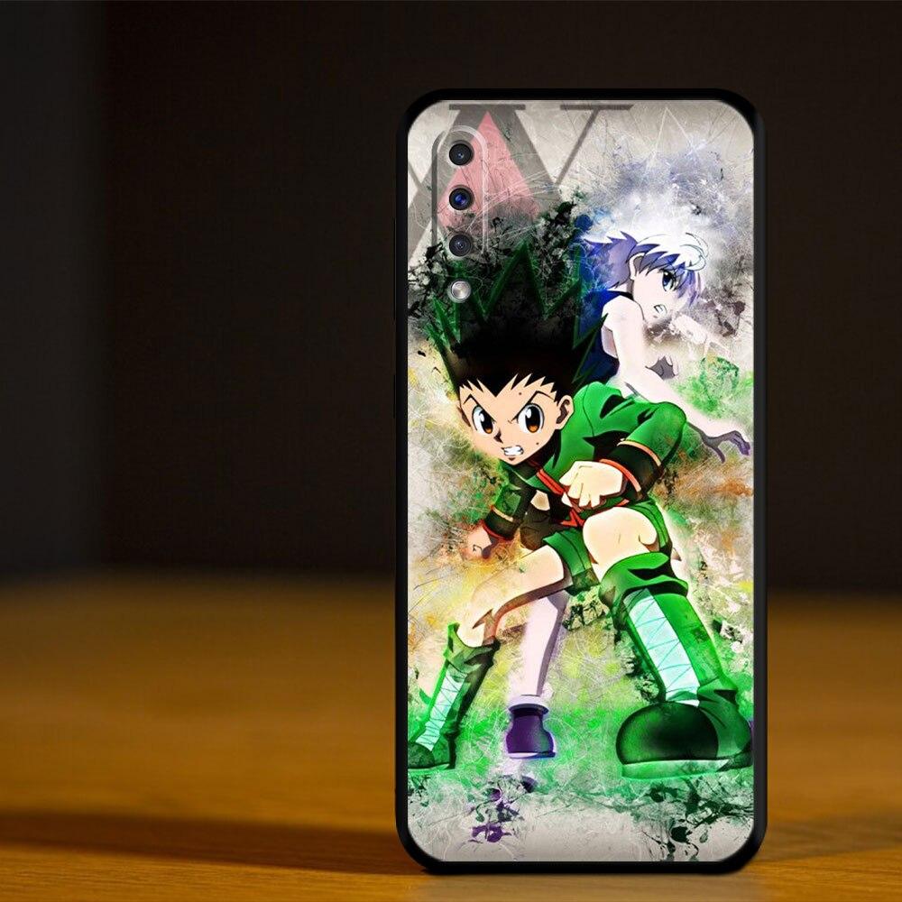 Чехол для телефона Para Covers Anime Hunter X Hunter для Samsung Galaxy A10 A70 A10s A20e Note 20 Ultra 10 A20s A30 A50 A40 A03 A03s