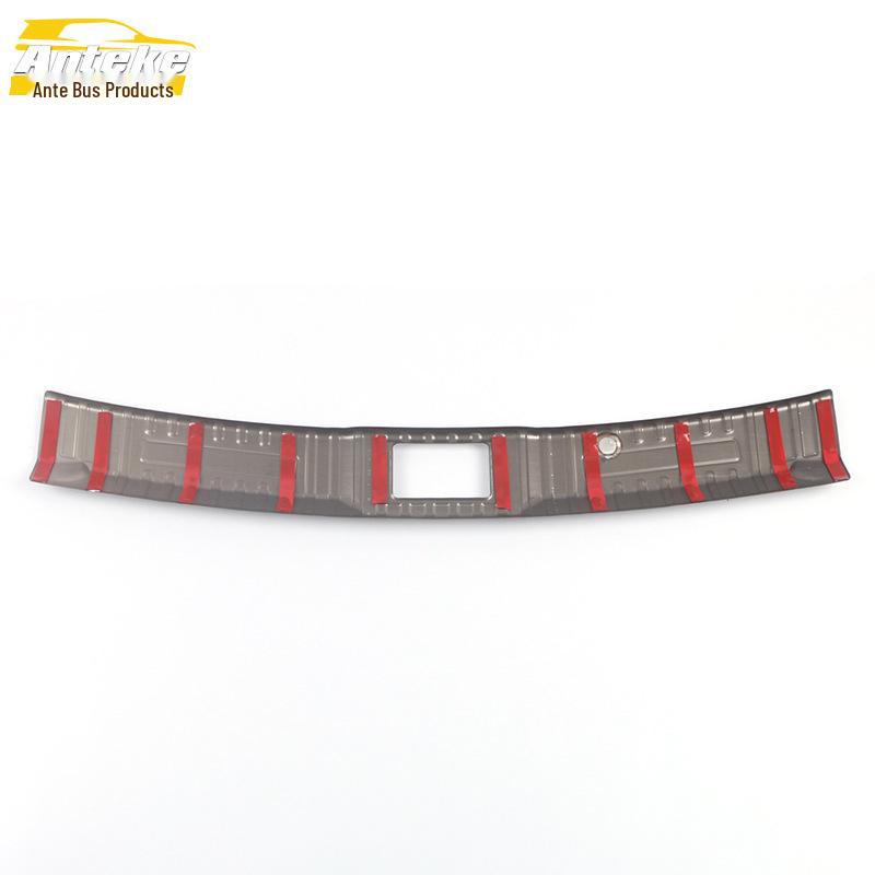 Защитная пластина из нержавеющей стали для заднего багажника Hongqi H9 с блестками