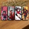 Чехол для телефона Fate Rin Tohsaka для Samsung S25, S24, S21, S22, S23, S30, Ultra, S20, Plus, Fe, Мягкий силиконовый черный чехол