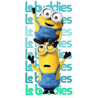 Полотенце - Миньоны - 140 x 70 см - 100% Хлопок - Можно стирать - Идеально для детей