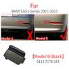 Для BMW E60 Автомобильный Задний Бампер Крышка Буксировочного Крюка Колпачок Крышка Прицепа Аксессуар Черный Белый Для BMW 5 Серии 2003-2010 520 525 530 535i