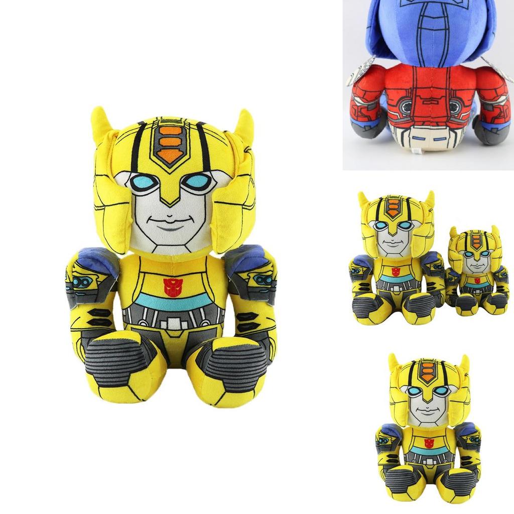 Очаровательная Плюшевая Кукла-Трансформер Шмель Мягкая Игрушка Робот Подарок на День Рождения Для Детей