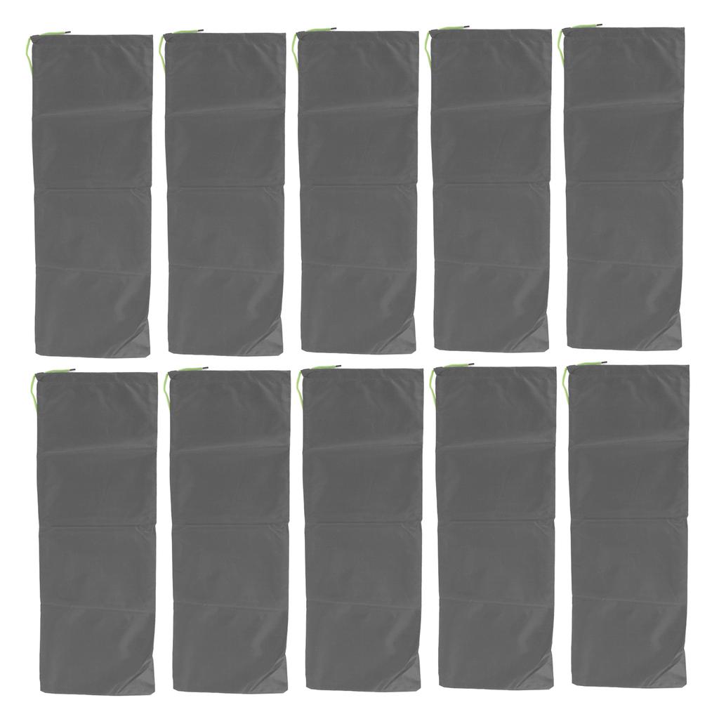 10 шт. мешков с песком для защиты от наводнений, профессиональные пустые мешки с песком для защиты от наводнений на шнурке для двери дома