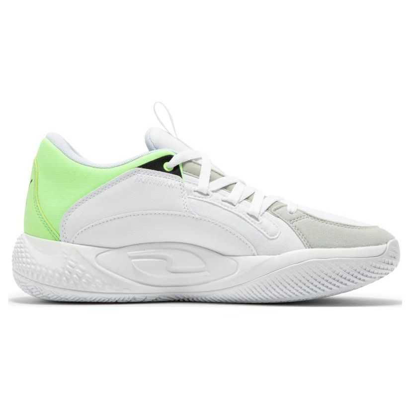 Puma Мужские кроссовки Court Rider Chaos Jewel - White Fizzy Lime 378051-01
