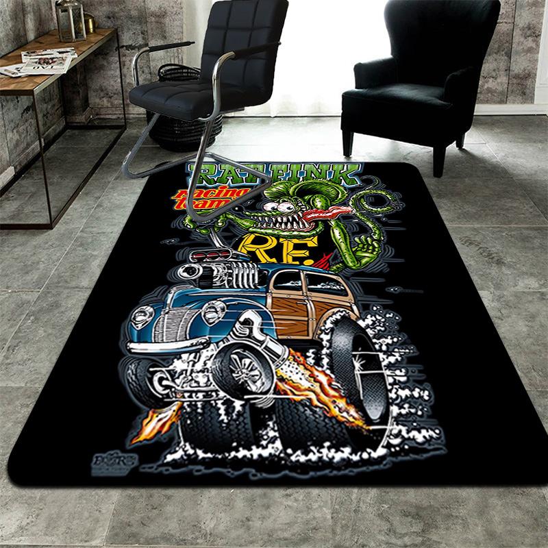Mouse Rug Floor Mat for Living Room or Bedroom Soft and Comfortable Carpet a Gift for Birthday and Holiday.SFF0917395