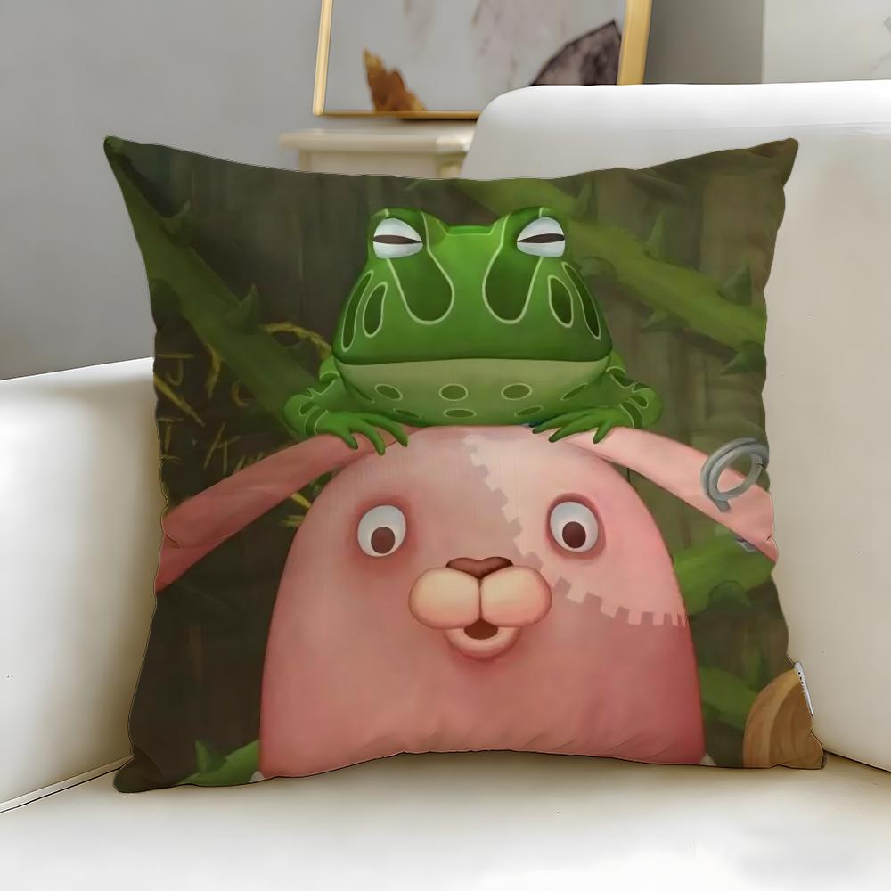 classic cartoon Usavich Cushion Cover Soft EasyWash Pillow Case Versatile for Couch Bed Travel and Office